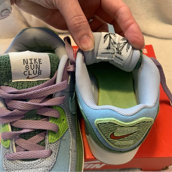 Nike Air Max 90’s -*sold2/17*SUN CLUB-“TreeLine” Sz:2.5Y new open box - Picture 11 of 11